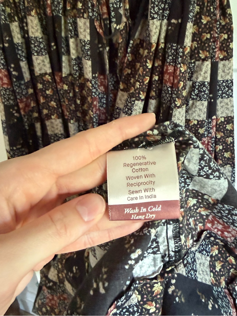 Dawn Dress Harvest Patchwork large - Picture 3 of 4